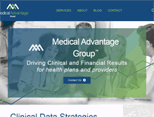 Tablet Screenshot of medicaladvantagegroup.com